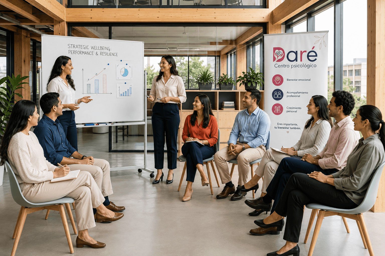 Bienestar organizacional en DARÉ Arequipa
